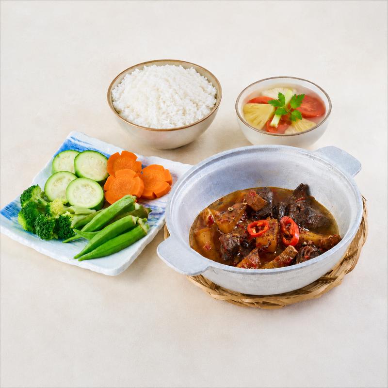 Set Cơm 1 - Thịt Chay Kho Tiêu