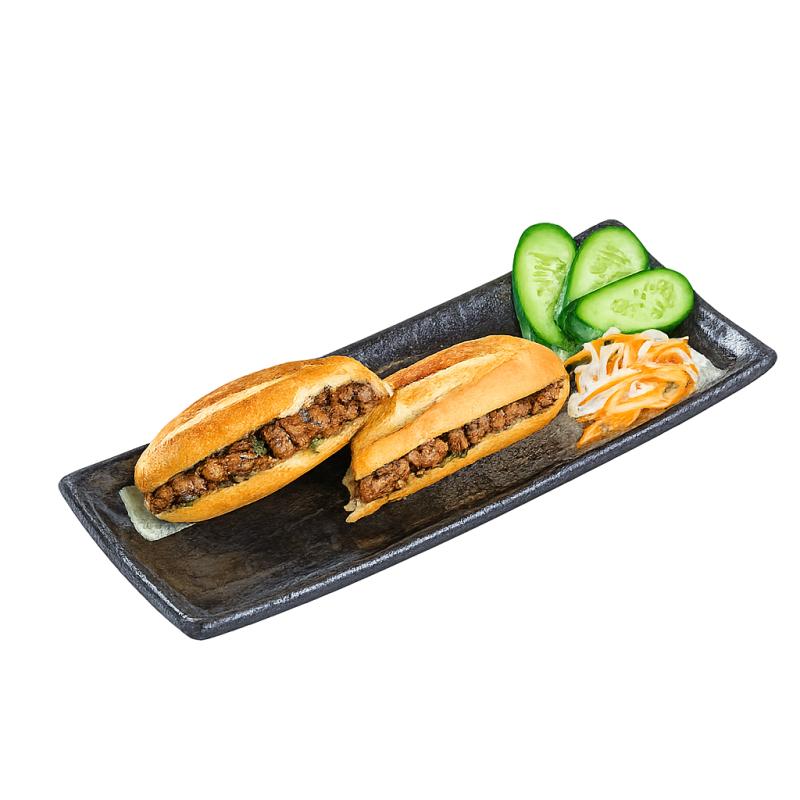 Bánh Mì Que Thịt Nướng Chay